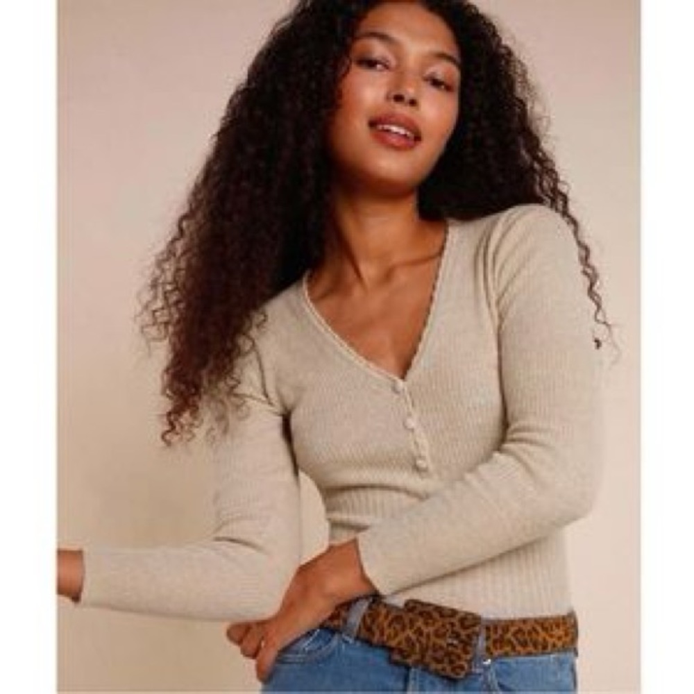 Rouje Éliane top size 34 💛🤍